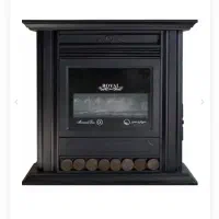 بخاری گازی طرح شومینه مروارید سوز مدل رویال 25000