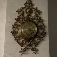 ساعت دیواری برنج