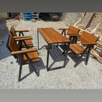 رگال جوشی نیمکت طرح A صندلی فلزی میز کنفرانس