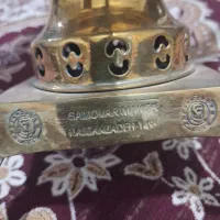 سماور ذغالی هفت لیتری برنجی