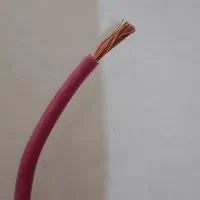 سیم افشان تمام مس 1×4