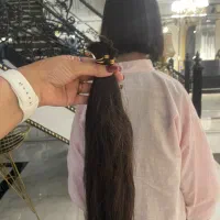 موی طبیعی ۵۵سانت بدون رنگ و حنا به بالاترین قیمت