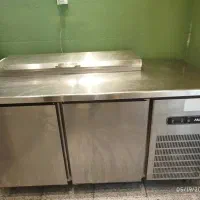 یخچال دو درب با تاپینگ سرو