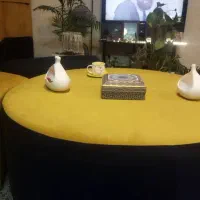 مبل گرد مینیمال ۷ نفره|مبلمان خانگی و میز عسلی|شیراز, شهرک جماران|دیوار