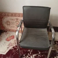 صندلی انتظار دسته استیل