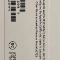 Apple Watch SE 2 Gen 2 اپل واچ|ساعت|شیراز, زرهی|دیوار