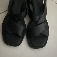 صندل چرم طبیعی سایز 38