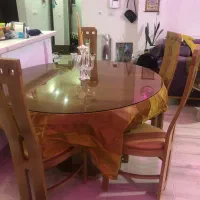 فروش میز ناهار خوری تمام چوب