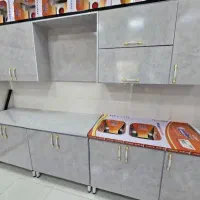 فلزبدنه کابینت درب ام دی اف طرح سنکی