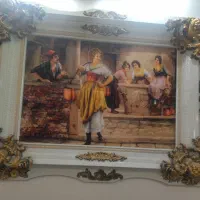 قاب عکس|تابلو فرش|قم, هفت تیر|دیوار