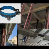 اجراه بست ساپورت (فاضلاب)  والپست) بست کانال کولر