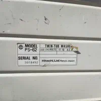 ماشین لباسشویی دوقلو هیتاچی ژاپنی|ماشین لباسشویی و خشک‌کن لباس|داراب, |دیوار