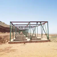 اسکلت پیچ و مهره ای 60متری بلند سقف بنیادی