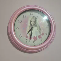 ساعت دیوار دخترانه باربی