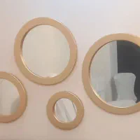 آینه گرد دیواری