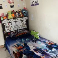 تخت یک نفره بدون تشک