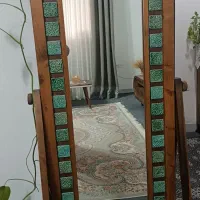 آینه قدی چوبی