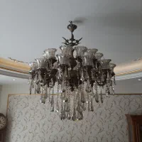 لوستر برنز اصل|لوستر و چراغ آویز|زنجان, |دیوار