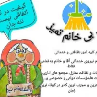 شرکت خدماتی نظافتی بی بی خانم تمیز