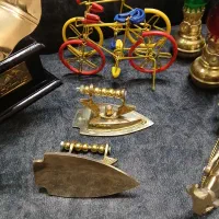 دله قهوه برنجی برنزی کلکسیون ظروف آشپزخانه مجسمه|کلکسیون اشیاء عتیقه|تهران, افسریه جنوبی|دیوار