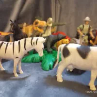 ست حیوانات ۴۱ تیکه در حد نو|اسباب‌‌بازی|تهران, سهروردی|دیوار