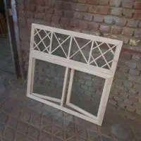 پنجره چوبی دست ساز