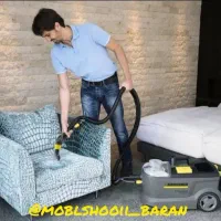 مبل شویی با دستگاه و شوینده آلمانی