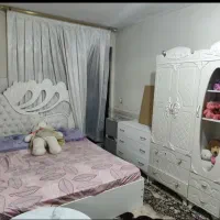 تخت خواب دونفره به همراه تشک