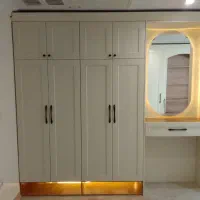 کمد دیواری تخت کمجا تخت تاشو تی وی وال جا کفشی