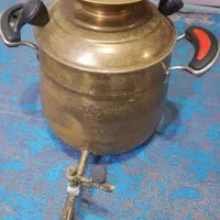 کتری شیر دار برنجی