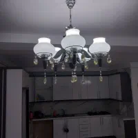 لوستر ۲عدد ۵شاخه ای|لوستر و چراغ آویز|رشت, شهرک قدس|دیوار
