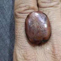 نگین عقیق کهنه خط ملخی قدمت قاجاری|جواهرات|زاهدان, |دیوار