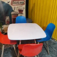 میز و صندلی دو دست