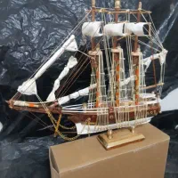 کشتی ماکت چوبی|مجسمه، تندیس، ماکت|گلستان (تهران), |دیوار