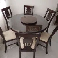 میزنهارخوری ۶ نفره(چوب راش کار تهران)درحدنو