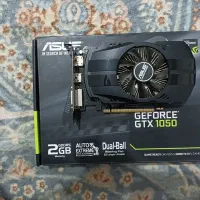 کارت گرافیک gtx 1050 ایسوس  درحد نو 2 گیگ