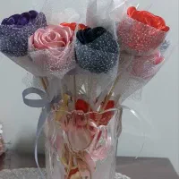 انواع شاخه و باکس های گل رُبانی|گل مصنوعی|تهران, شکوفه|دیوار