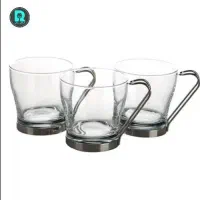 استکان دسته کروم ترک نو