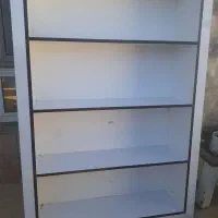 کتابخانه قفسه ای چوبی