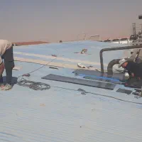 جوشکاری و آهنگری ، پوشش سقف سوله ، کارخانه