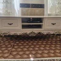 میز تلویزیون و بوفه ویترینی