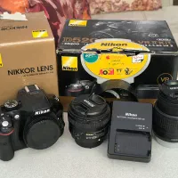 Nikon D5200 Kit + لنز پرایم 50mm f/1.8G