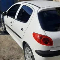 پژو۲۰۶ سفید|خودرو سواری و وانت|بهشهر, |دیوار