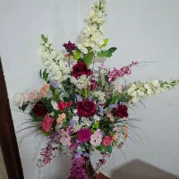 گل کنار سالنی|گل مصنوعی|ارومیه, |دیوار