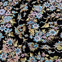 دوتخته قالی نه متری ابریشم ،عکساش گذاشتم .