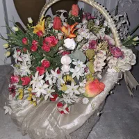 سبد گل مصنوعی لاکچری|گل مصنوعی|اندیشه, اندیشه فاز ۴|دیوار