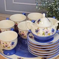 سرویس سرامیکی رنگ کوره ای قابل شستشو|صنایع دستی و سایر لوازم تزئینی|تهران, مسعودیه|دیوار