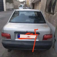 پراید نقره ای مدل 85