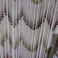 پرده تزیینی مهره دار