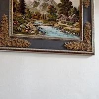 دو عدد تابلو فرش بزرگ